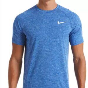 Nike® Heather Short Sleeve Hydroguard Swim T-Shirt